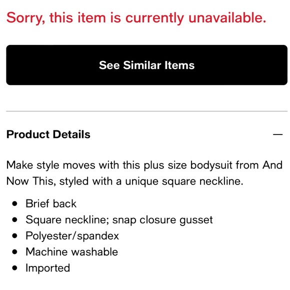 NWT And Now This Macy’s Plus Mocha Brown Trendy Square Neck Bodysuit - Picture 2 of 6